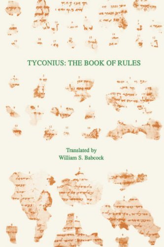 Cover for Tyconius · Tyconius: the Book of Rules (Texts and Translations (Society of Biblical Literature)) (Taschenbuch) (1989)