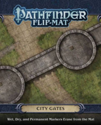 Pathfinder Flip-Mat: City Gates - Jason A. Engle - Brætspil - Paizo Publishing, LLC - 9781601256676 - 19. august 2014