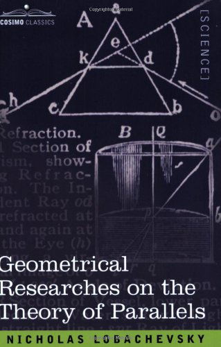 Cover for Nicholas Lobachevski · Geometrical Researches on the Theory of Parallels (Pocketbok) (2007)