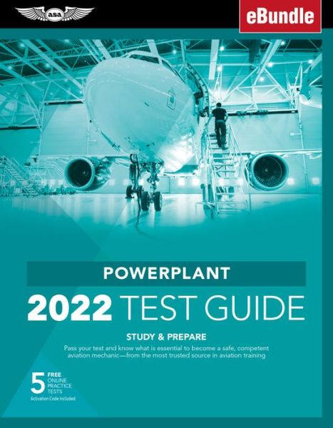 Cover for Asa Test Prep Board · Powerplant Test Guide 2022 (Paperback Book) (2022)