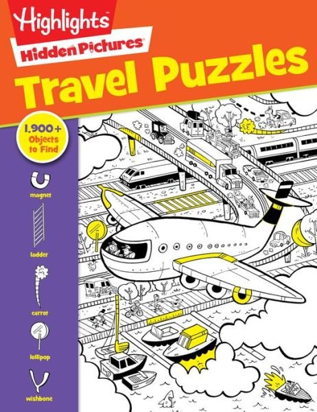 Cover for Highlights · Travel Puzzles (Paperback Bog) (2019)