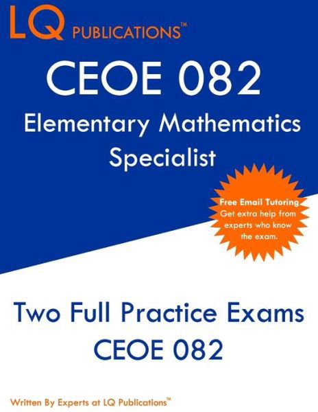 Cover for Lq Publications · CEOE 082 Elementary Mathematics Specialist (Paperback Bog) (2019)