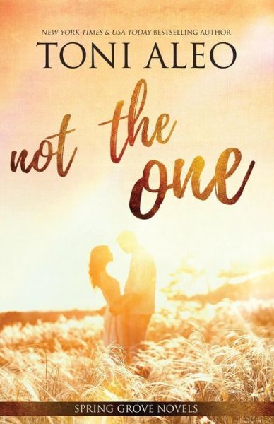 Cover for Toni Aleo · Not the One (Pocketbok) (2018)