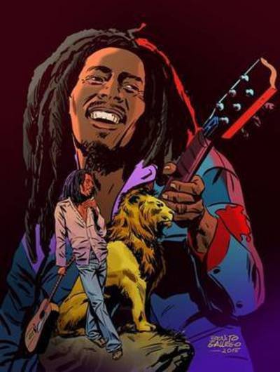 Cover for Mccarthy, Jim &amp; Kissell, Gerry · Bob Marley Graphic Novel (Pocketbok) (2017)
