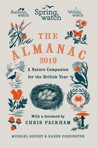 Cover for Michael Bright · Springwatch: The 2019 Almanac (Gebundenes Buch) (2018)