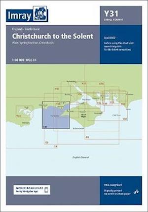 Imray · Imray Chart Y31: Christchurch to the Solent (Small Format) - Y ...