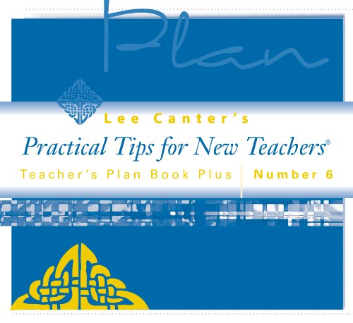 Cover for Lee Canter · Teacher's Plan Book Plus #6: Practical Tips for New Teachers (Spiralbok) (1998)