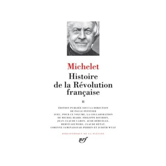 Cover for Jules Michelet · L'Histoire de la Revolution francaise 2 (Hardcover Book) (2019)