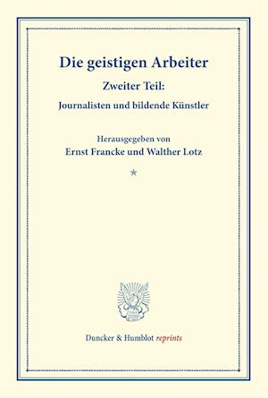 Cover for Ernst Francke · Die Geistigen Arbeiter (Paperback Book) (2014)
