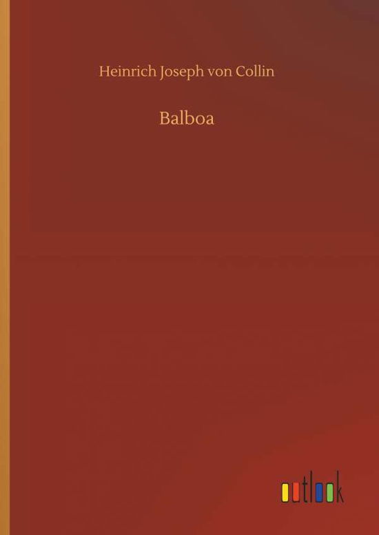 Cover for Collin · Balboa (Bok) (2018)