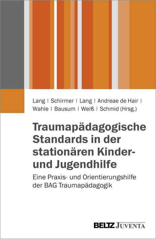 Cover for Lang, Birgit &amp; Thomas; Schirmer, Claudia; Hair, Ingeborg Andreae De · Traumapädagogische Standards in der sta (Book)