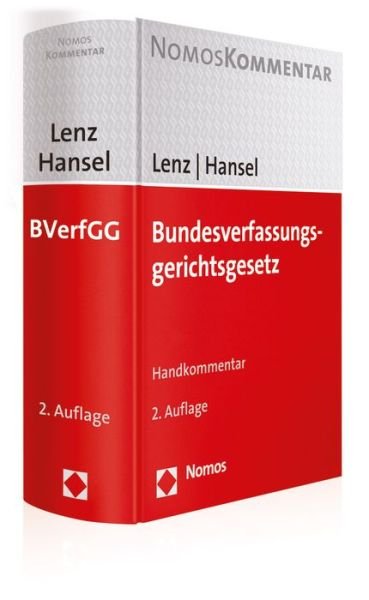Cover for Lenz · Bundesverfassungsgerichtsgesetz (Book) (2015)