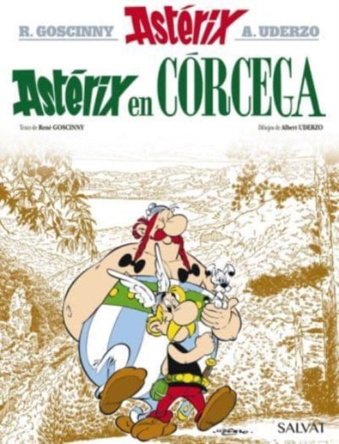 Cover for Rene Goscinny · Asterix in Spanish: Asterix en Corcega (Inbunden Bok) (2018)