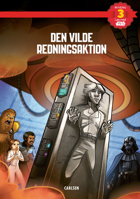 Cover for Star Wars · Læs med Star Wars - Den vilde redningsaktion (Indbundet Bog) [1. udgave] (2025)