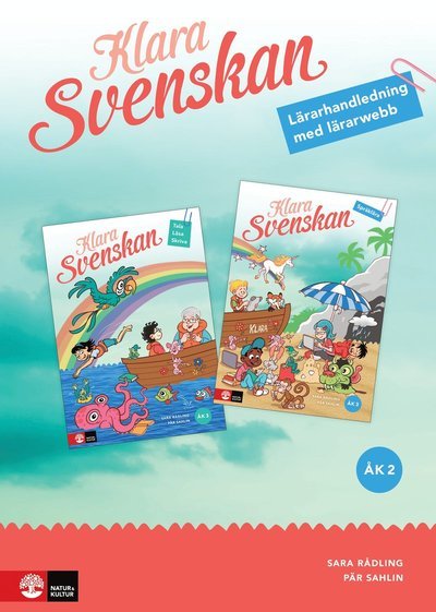 Cover for Sara Rådling · Klara svenskan åk 3 Lärarhandledning med lärarwebb (Spiralbog) (2022)
