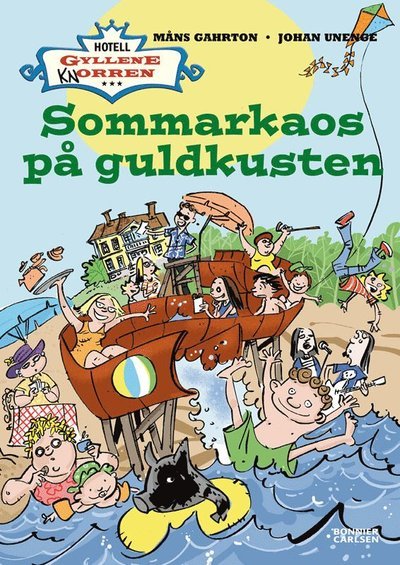 Cover for Måns Gahrton · Hotell Gyllene Knorren: Sommarkaos på Guldkusten (ePUB) (2010)