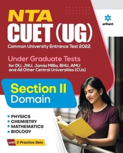 Cover for Arihant Experts · Nta Cuet Ug 2022 Section 2 Domain Science (Paperback Bog) (2022)
