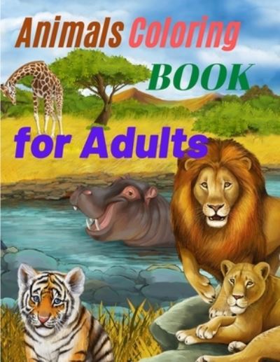 Cover for Coloring Book Club · Animals Coloring Book for Adults (Pocketbok) (2020)