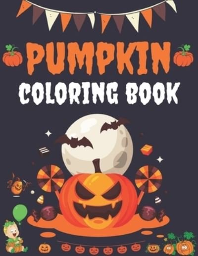 Cover for Mahleen Press · Pumpkin Coloring Book (Paperback Bog) (2020)