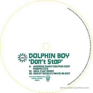 Cover for Dolphin Boy · Don't Stop (12&quot;) (2010)