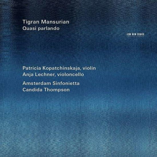 Cover for Tigran Mansurian · Quasi Parlando (CD) (2014)