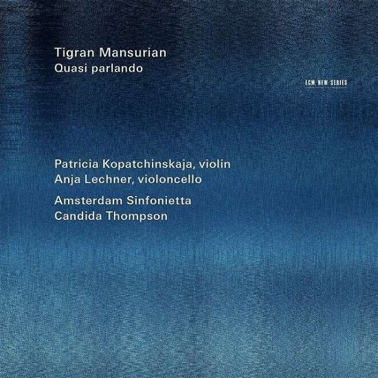 Cover for Tigran Mansurian · Quasi Parlando (CD) (2014)