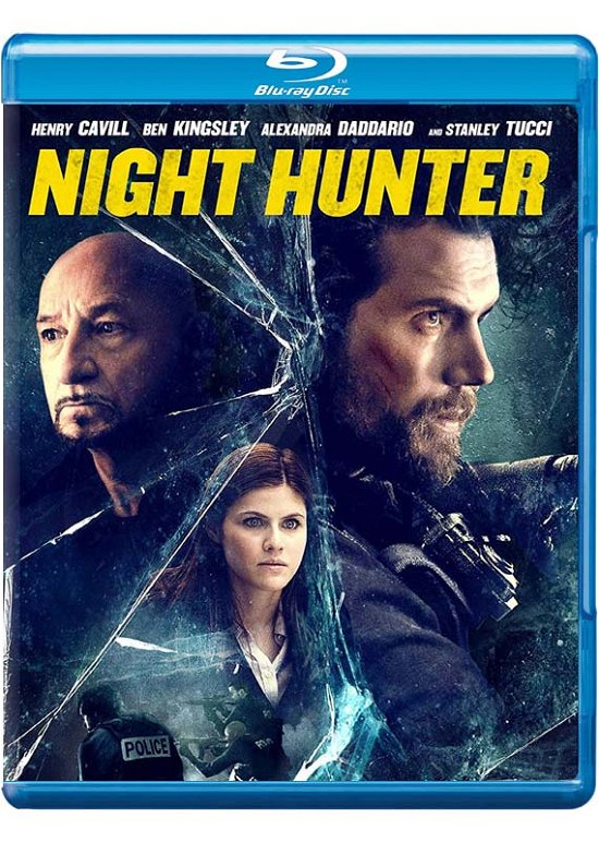 Cover for Night Hunter (Blu-ray) (2019)