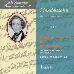 Mendelssohndouble Concertos - Bbc Scottish Socoombsmunro - Music - HYPERION - 0034571165677 - July 1, 1994