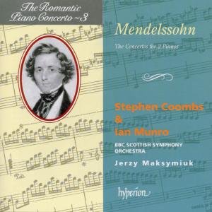 Mendelssohndouble Concertos - Bbc Scottish Socoombsmunro - Musiikki - HYPERION - 0034571165677 - perjantai 1. heinäkuuta 1994
