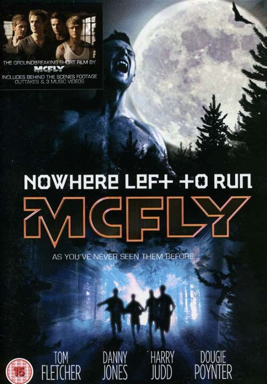 Cover for Mcfly · Nowhere Left to Run (DVD) (2010)