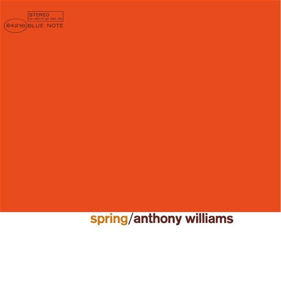 Spring - Anthony Williams - Musik - BLUE NOTE - 0602537937677 - 23. december 2014
