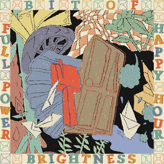 Cover for Full Power Happy Hour · Bit of Brightness (FANTA ORANGE VINYL) (LP) (2022)