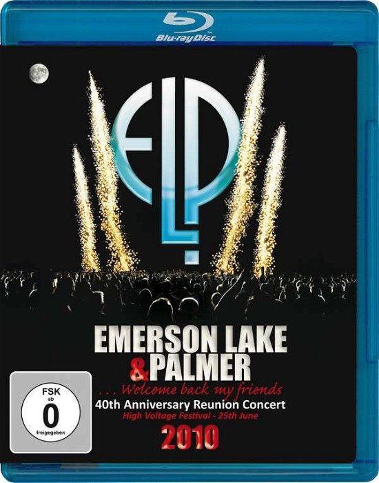 Cover for Emerson Lake &amp; Palmer · 40th Anniversary Reunion Conce (Blu-ray) (2011)