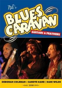 Cover for Coleman, Deborah &amp; Kane, Candye &amp; Wilde, Dani · Blues Caravan 2008 (DVD) (2008)