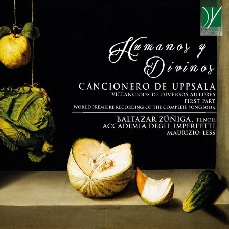 Cover for Zuniga, Baltazar &amp; Maurizio Less &amp; Accademia Degli · Humanos Y Divinos - Cancionero De Upsala (CD) (2021)
