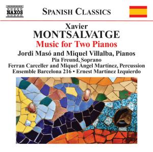 Cover for Montsalvatge / Ensemble Barcelona 216 / Izquierdo · Piano Music: for Two Pianos 3 (CD) (2012)