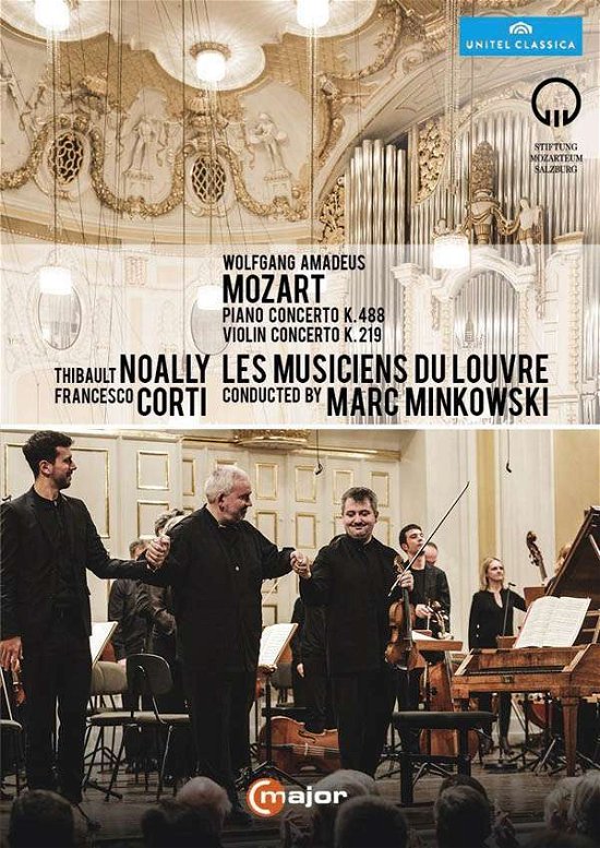 Cover for Corti,F. / Noally,Th. / Minkowski,M. / MDL · Mozart: Piano Concerto K488 (DVD) (2016)