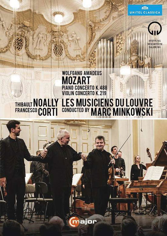 Mozart: Piano Concerto K. 488 - Violin Concerto K. 219 - Minkowski Marc / Noally / Corti - Movies - C-MAJOR ENTERTAINMENT - 0814337013677 - July 8, 2016