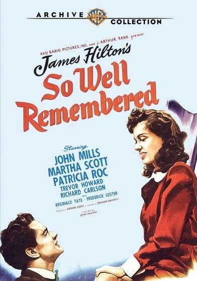 Cover for So Well Remembered (DVD) (2010)