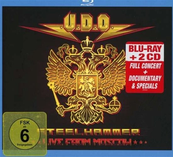 Cover for U.d.o. · Steelhammer -.. -cd+blry- (Blu-ray/CD) (2014)