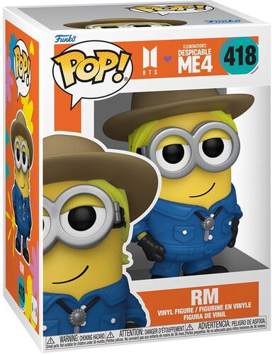 FUNKO POP! Movies: Despicable Me 4 - RM - BTS Funko Pop! Rocks: - Gadżety - Funko - 0889698859677 - 5 grudnia 2024