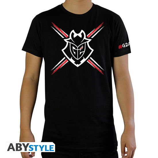 G2 ESPORTS - Tshirt Logo Samourai - basic - T-Shirt Männer - Marchandise - ABYstyle - 3665361075677 - 7 février 2019