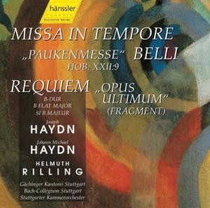Haydn: Missa In Tempore Belli - Bach-Collegium Stuttgart - Música - HANSSLER - 4010276004677 - 4 de dezembro de 1999