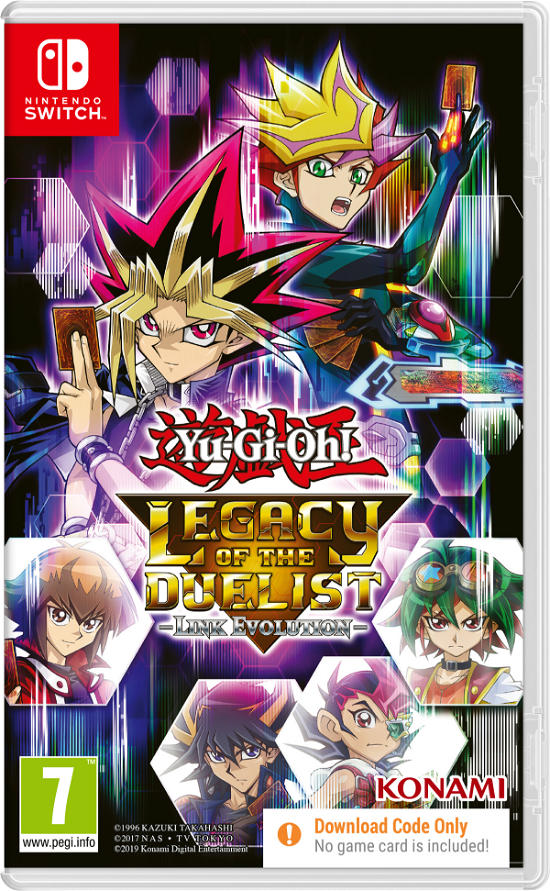 Cover for Konami · YuGiOh Legacy of the Duelist Link Evolution Code in a Box Switch (Legetøj) (2014)