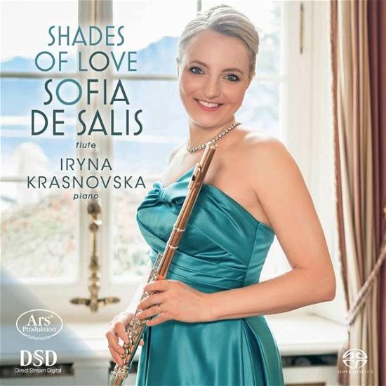Shades Of Love: Works For Flute & Piano - Sofia De Salis / Iryna Krasnovska - Musiikki - ARS PRODUKTION - 4260052382677 - perjantai 10. toukokuuta 2019