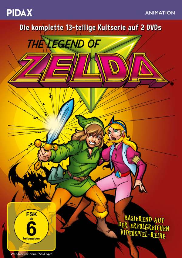 The Legend Of Zelda DVD 2016