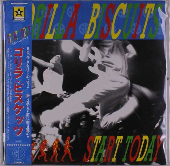 Cover for Gorilla Biscuits · Start Today (LP) [Japan Import edition] (2021)