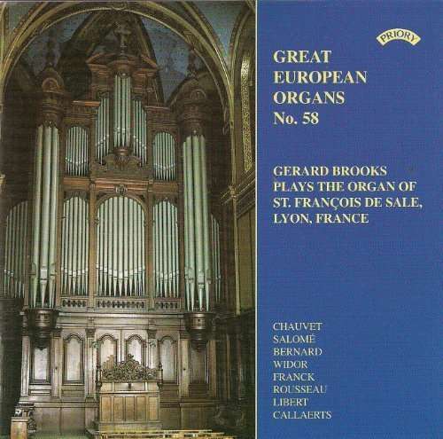 Cover for Gerard Brooks · Great European Organs No. 58: St Francois De Sale. Lyon (CD) (2018)