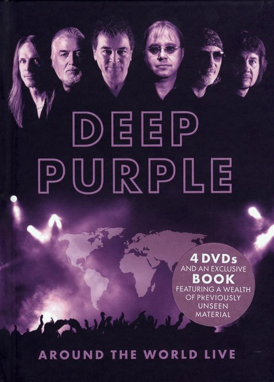 Cover for Deep Purple · Around the world live (DVD) (2017)