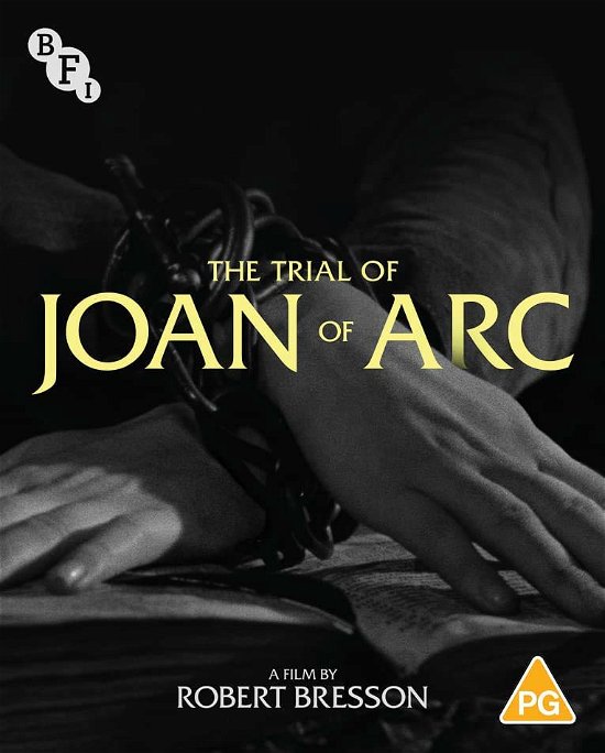 Cover for The Trial of Joan of Arc Bluray · The Trial Of Joan Of Arc (Blu-ray) (2022)